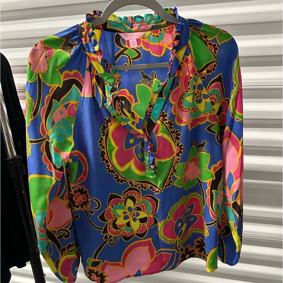 Lilly Pulitzer Elsa in Starry Blue Drama Queen. - Picture 1 of 3